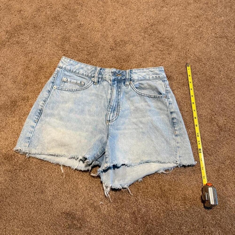 Garage denim mom shorts